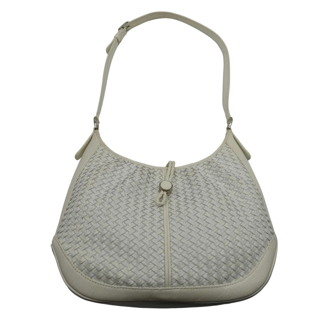 Crescent Braided Shoulder Bag