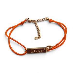 Christian Dior Logo Plate Bracelet