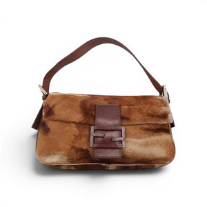 Fendi Calfskin Baguette Bag