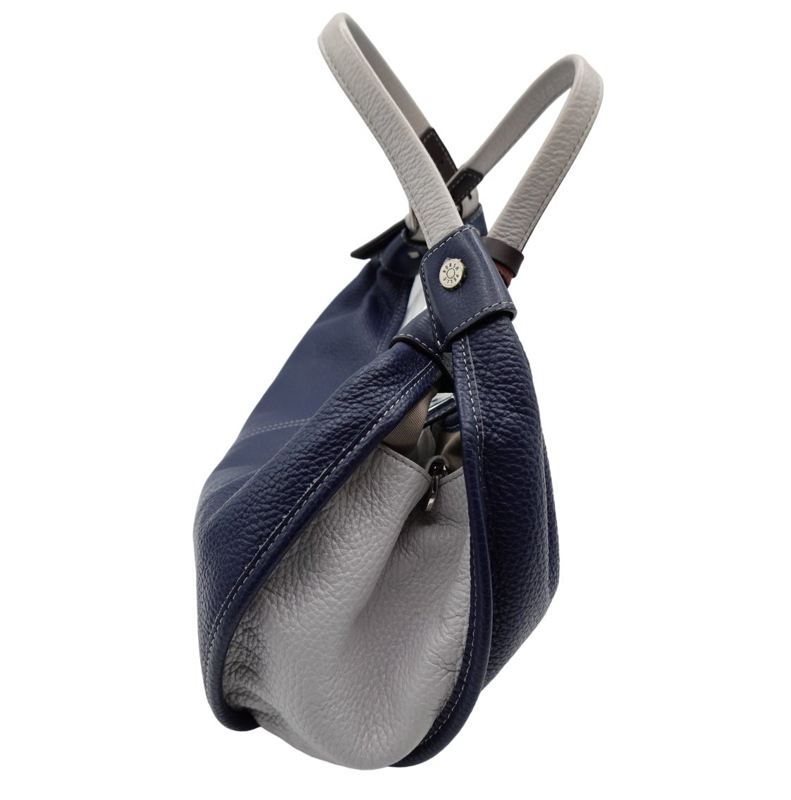 Navy Crescent Bag