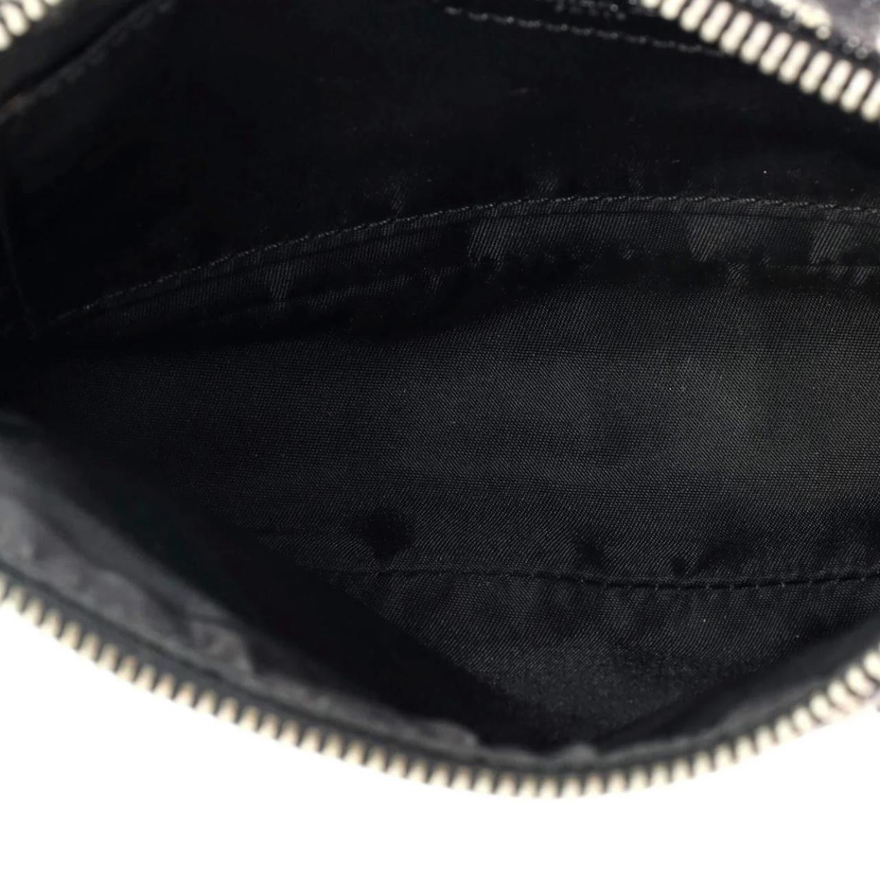 Christian Dior Charm Pochette Diorissimo Canvas Shoulder Bag