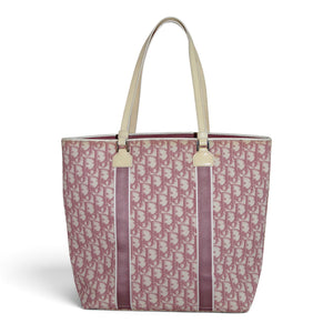 Christian Dior by John Galliano Pink Trotter Monogram Handbag