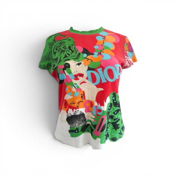Christian Dior Spring Summer 2005 Graphic T-Shirt