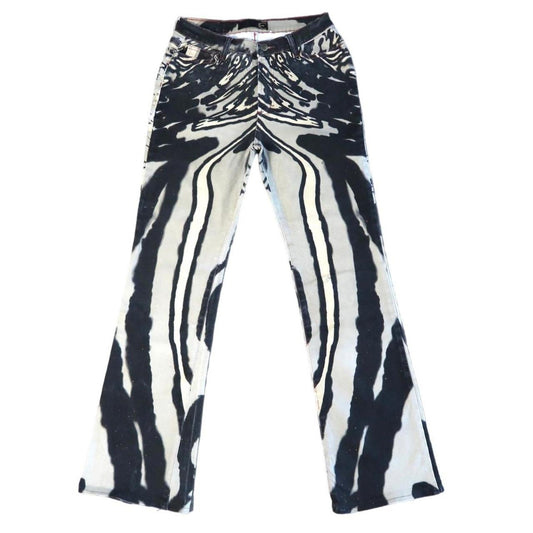 Roberto Cavalli Zebra Striped Pants