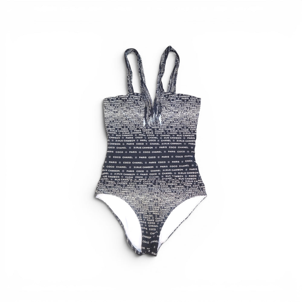 Chanel by Karl Lagerfeld Spring 2009 Rue Cambon Monogram Swimsuit