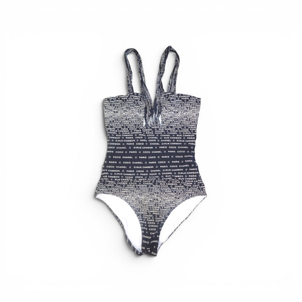 Chanel by Karl Lagerfeld Spring 2009 Rue Cambon Monogram Swimsuit