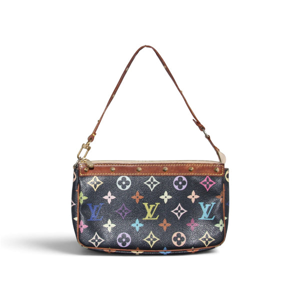 Louis Vuitton x Takashi Murakami Monogram Multicolore Pochette Bag