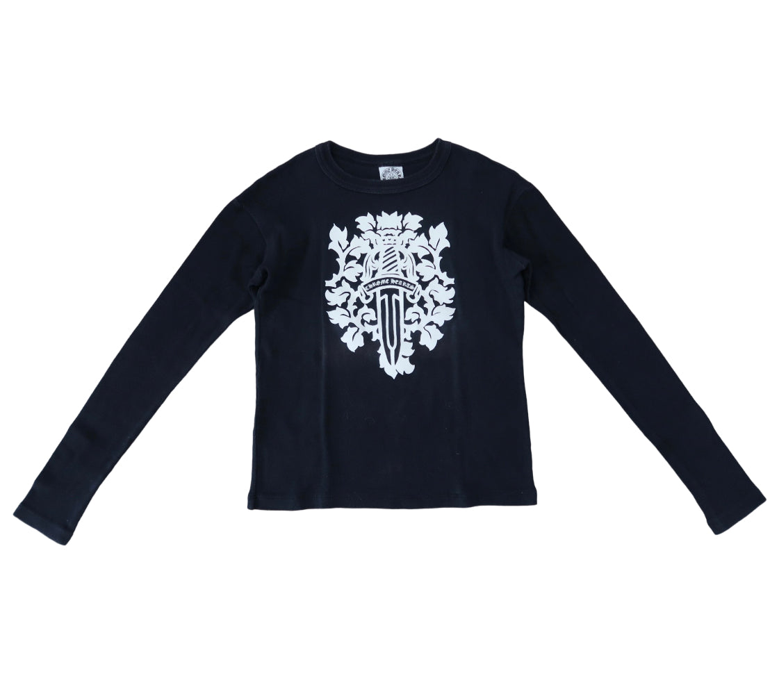 Chrome Hearts 90s Original Dagger Long Sleeve Shirt