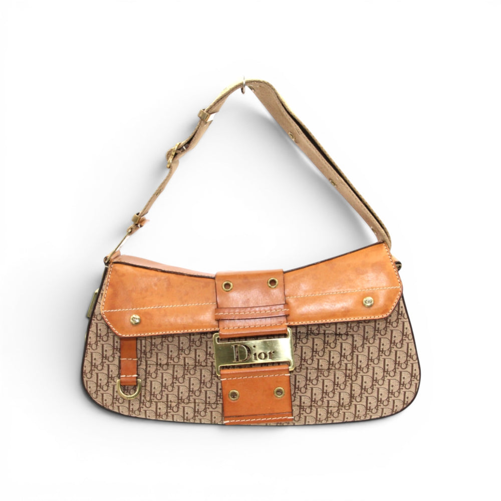Christian Dior 2002  Leather Street Chic Columbus Bag