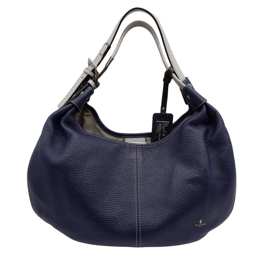 Navy Crescent Bag