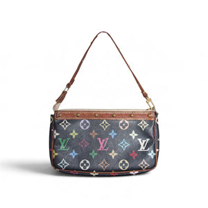 Louis Vuitton x Takashi Murakami Monogram Multicolore Pochette Bag