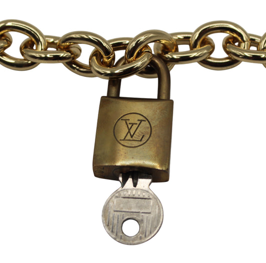 Louis Vuitton Lock & Key on Multipurpose Chain