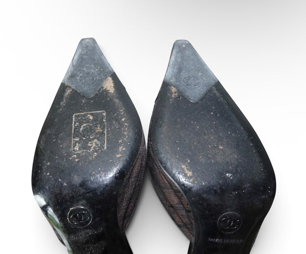 Chanel Coco Mark Travel Line SS 04 Heels