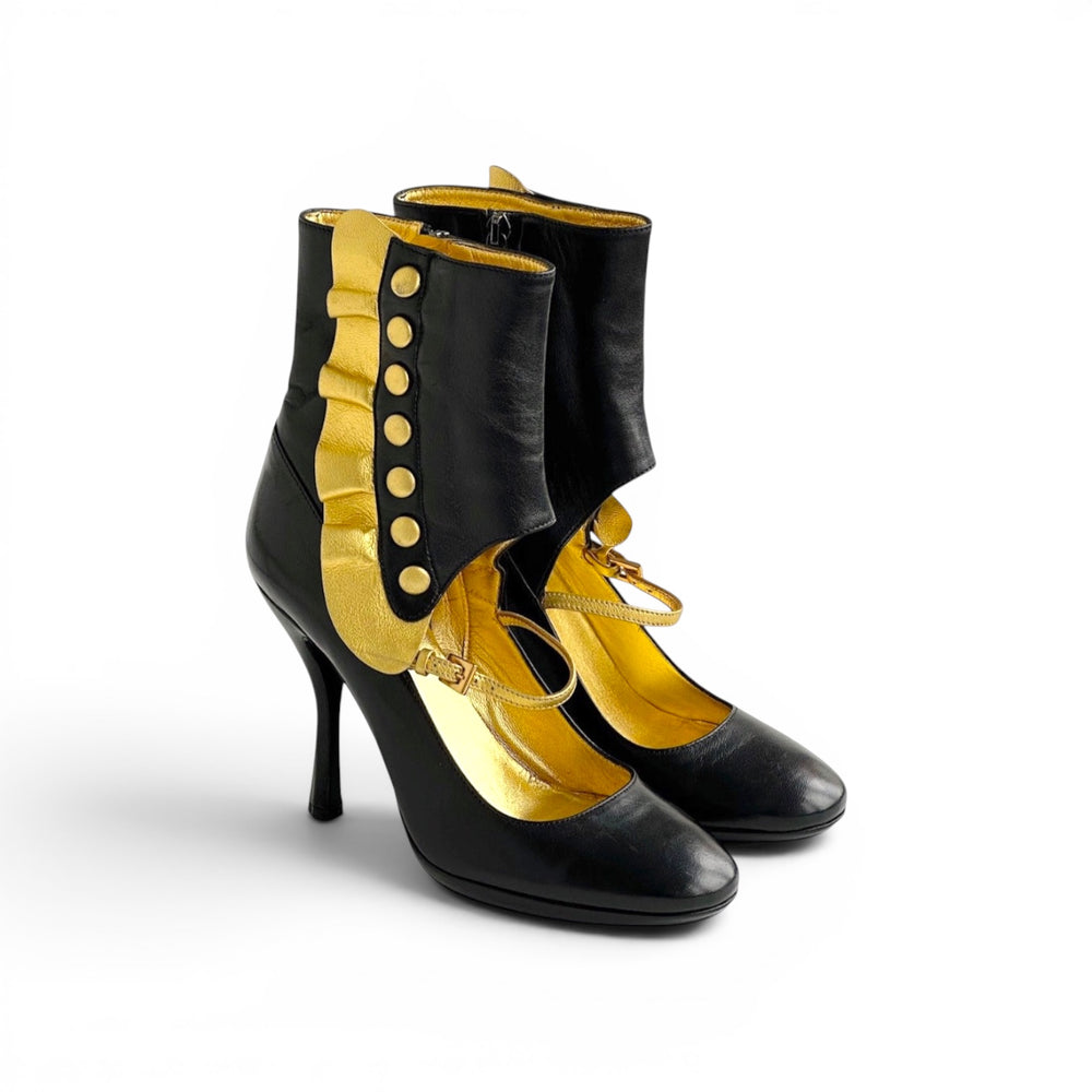 Prada 2008 Mary Jane Boots