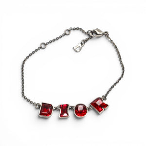Christian Dior Red Crystal Bracelet