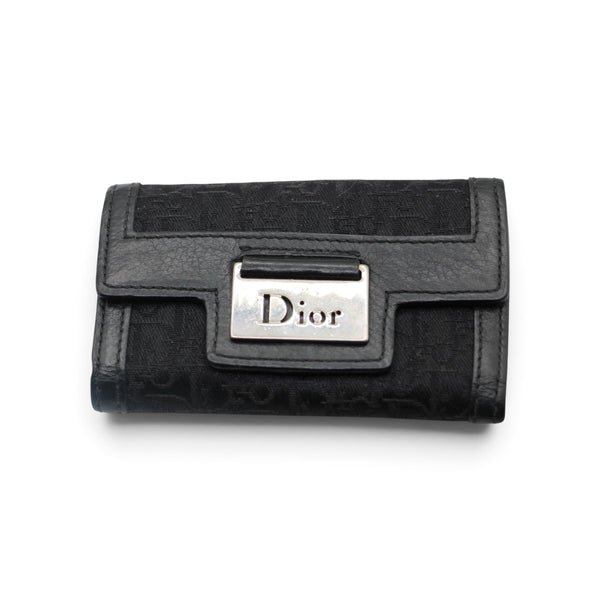 Christian Dior Trotter Bi-Fold Key Holder Wallet