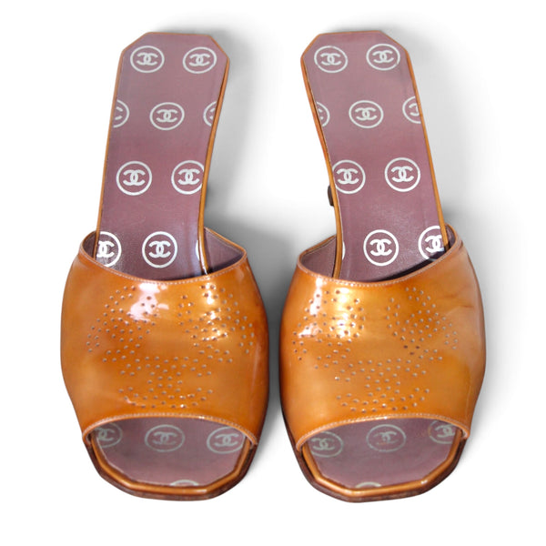 Chanel Coco Mark Mules