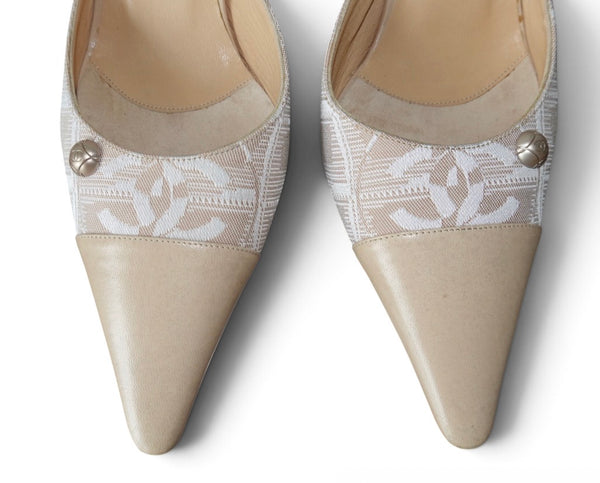 Chanel Coco Mark Travel Line SS 04 Heels