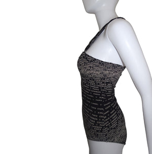 Chanel by Karl Lagerfeld Spring 2009 Rue Cambon Monogram Swimsuit