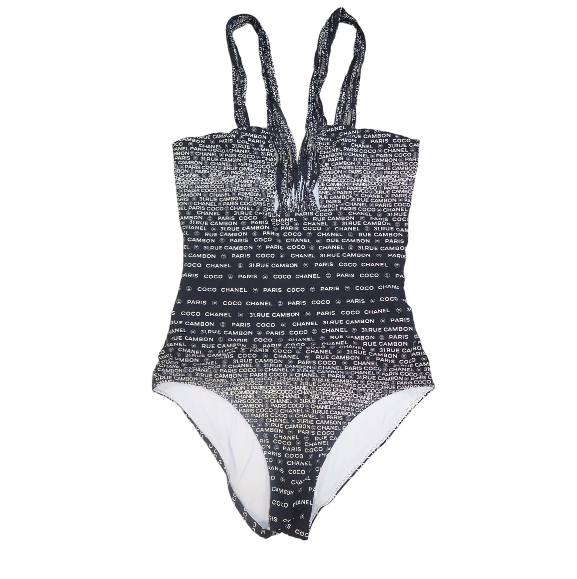 Chanel by Karl Lagerfeld Spring 2009 Rue Cambon Monogram Swimsuit