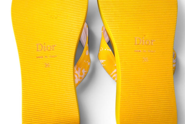 Christian Dior "Dior Surf" Flip Flops