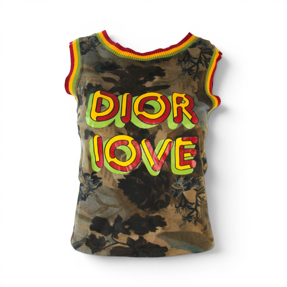 Christian Dior " Dior Love" Rasta Top