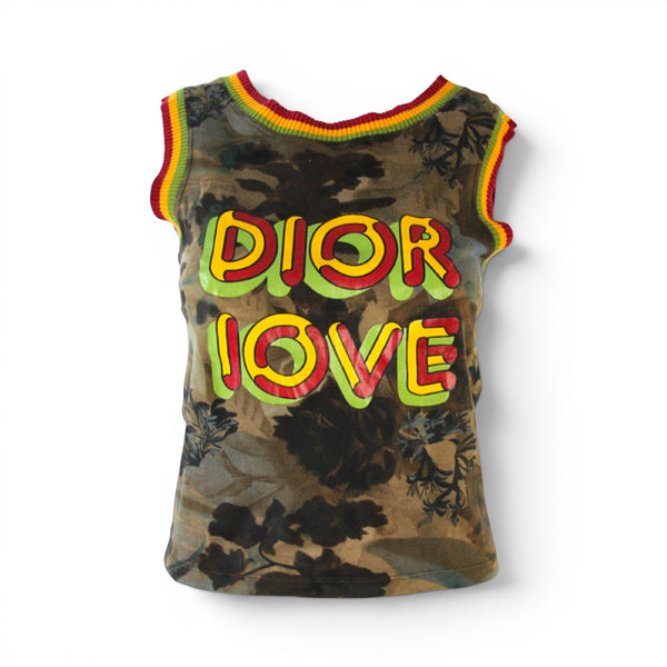 Christian Dior " Dior Love" Rasta Top
