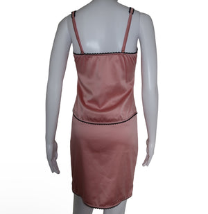 Christian Dior  2002 Slip Bustier Top & Skirt