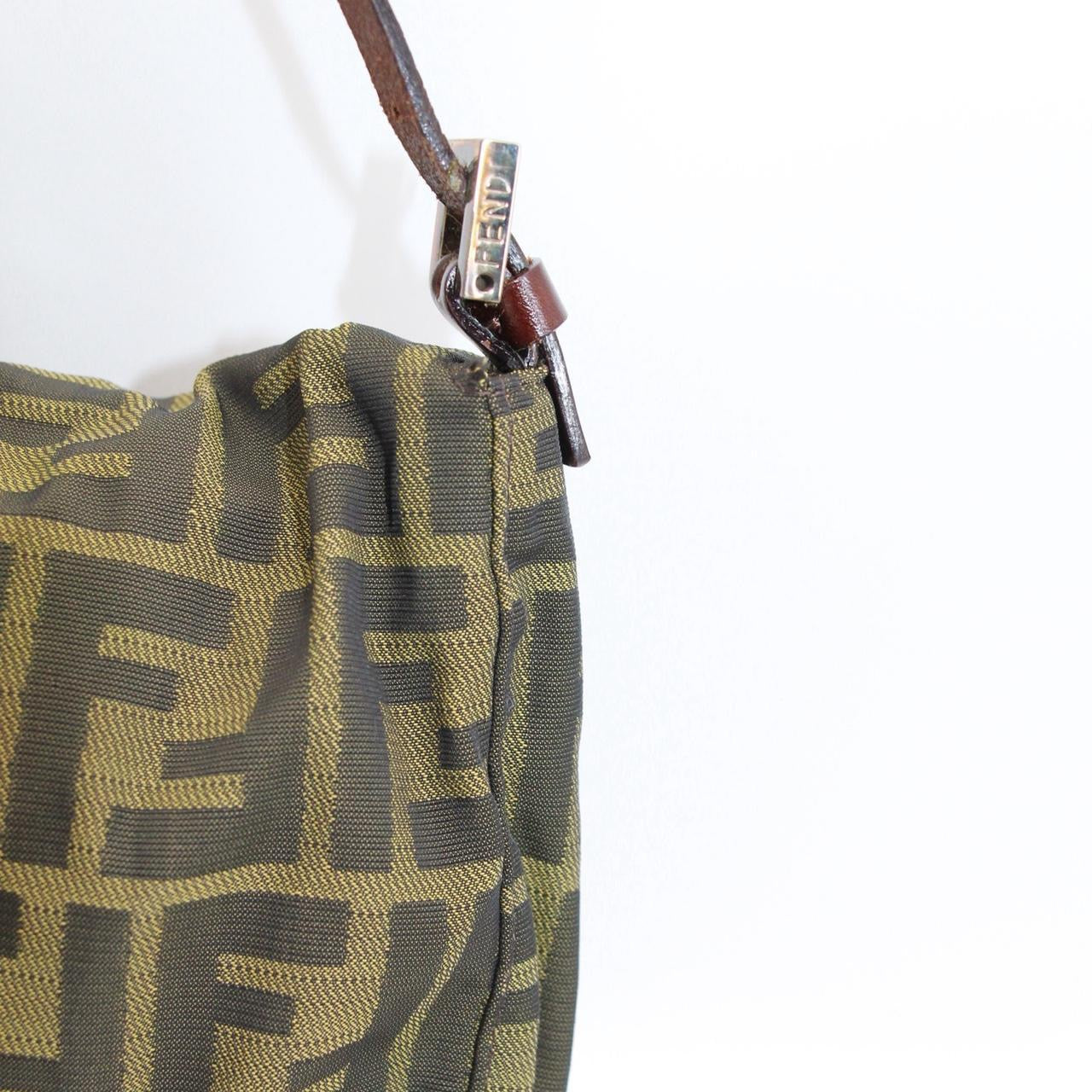Fendi Zucca Baguette handbag