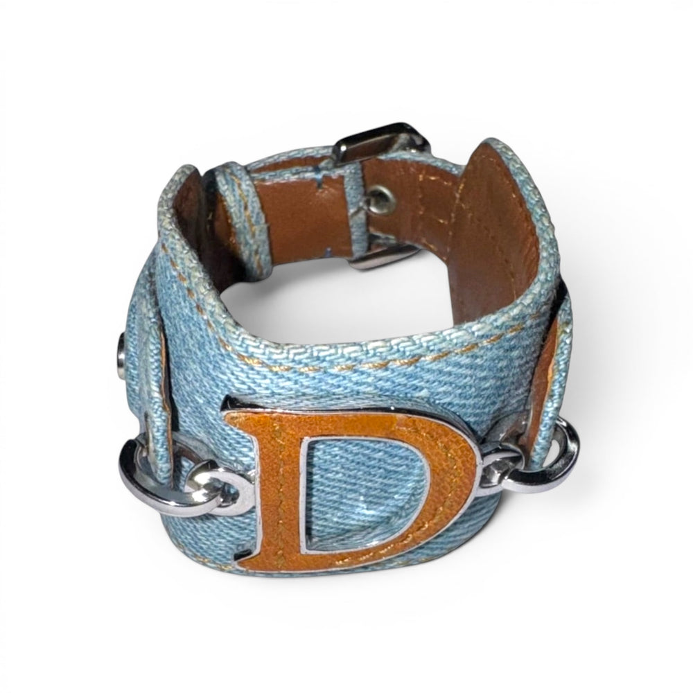 Christian Dior Denim Bracelet