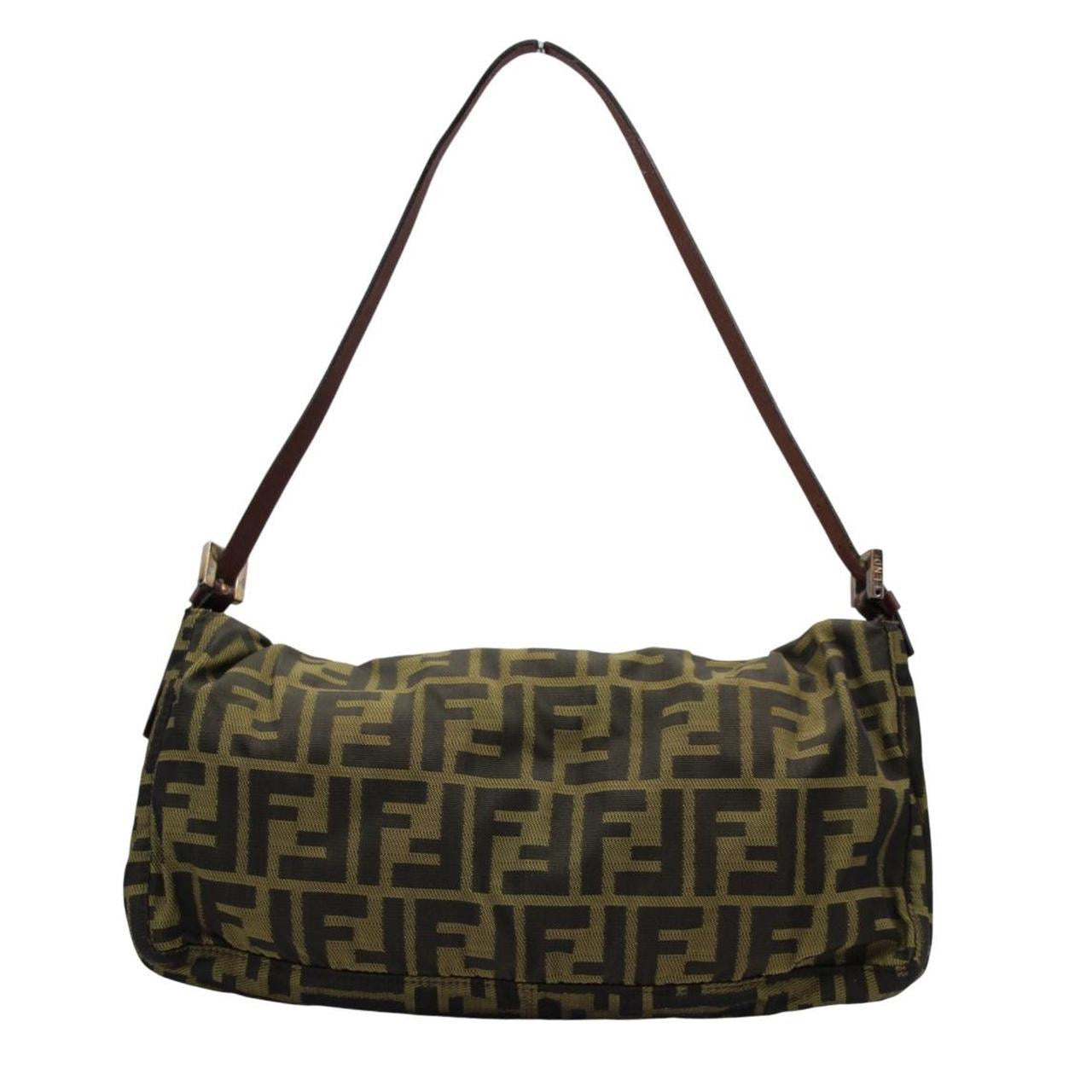 Fendi Zucca Baguette handbag