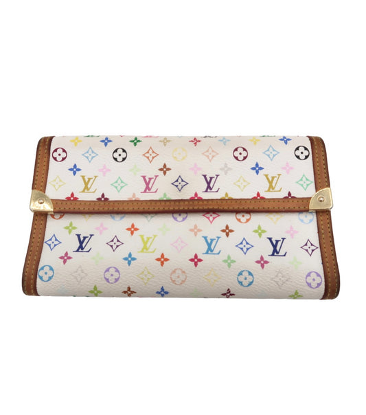 Louis Vuitton White Wallet