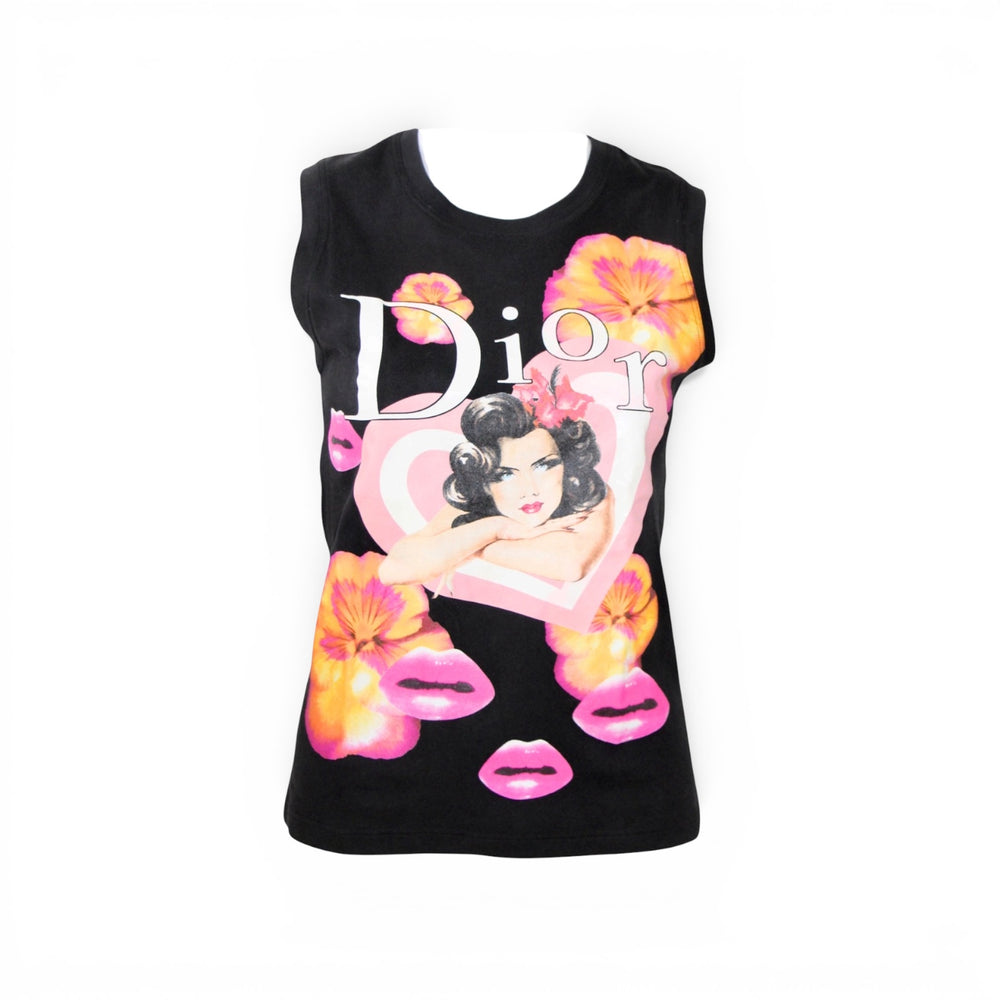 Christian Dior 2005 Floral Print Top