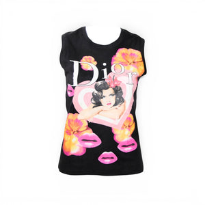 Christian Dior 2005 Floral Print Top