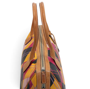 Christian Dior 2004 Golfer Harlequin Boston Bag