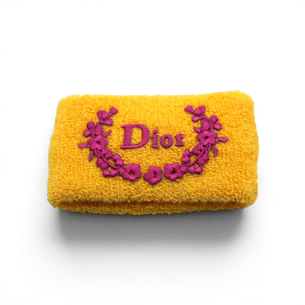 Christian Dior Terry Cloth Wristband
