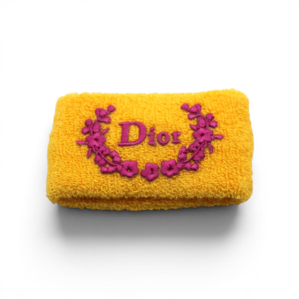 Christian Dior Terry Cloth Wristband