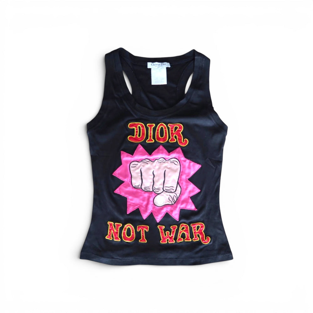 Christian Dior “DIOR NOT WAR” Tank
