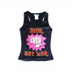 Christian Dior “DIOR NOT WAR” Tank