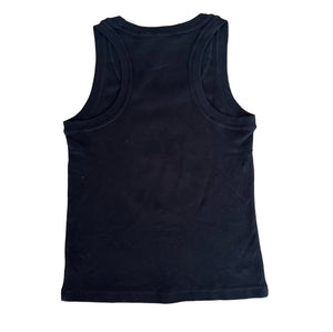 Christian Dior by John Galliano Peace Rhinestone Tank Top