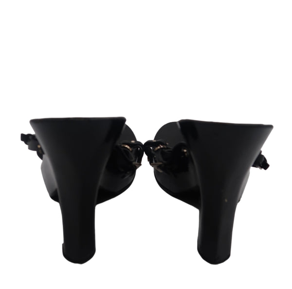 Christian Dior 2002 Wedge Black Mules