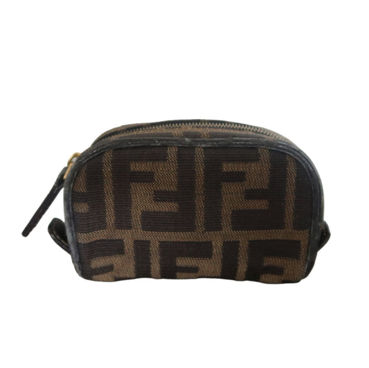 Fendi Zucca Canvas Pouch