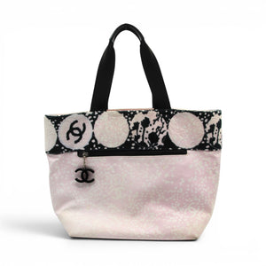 Chanel High Summer Terry Cloth Tote Bag