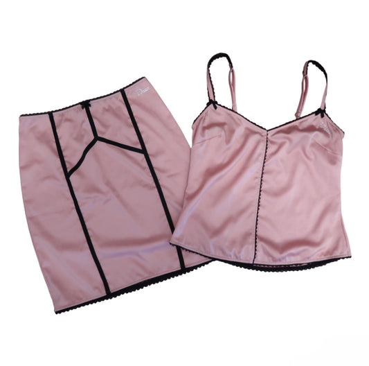 Christian Dior  2002 Slip Bustier Top & Skirt
