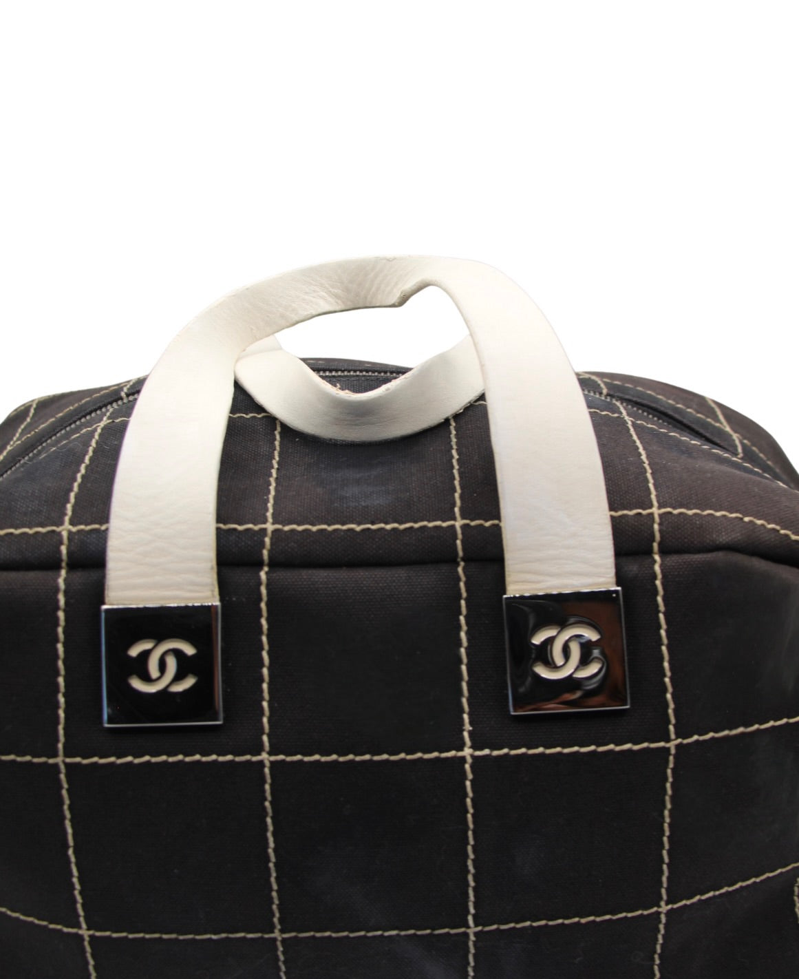 Chanel Choco Bar Boston Bag