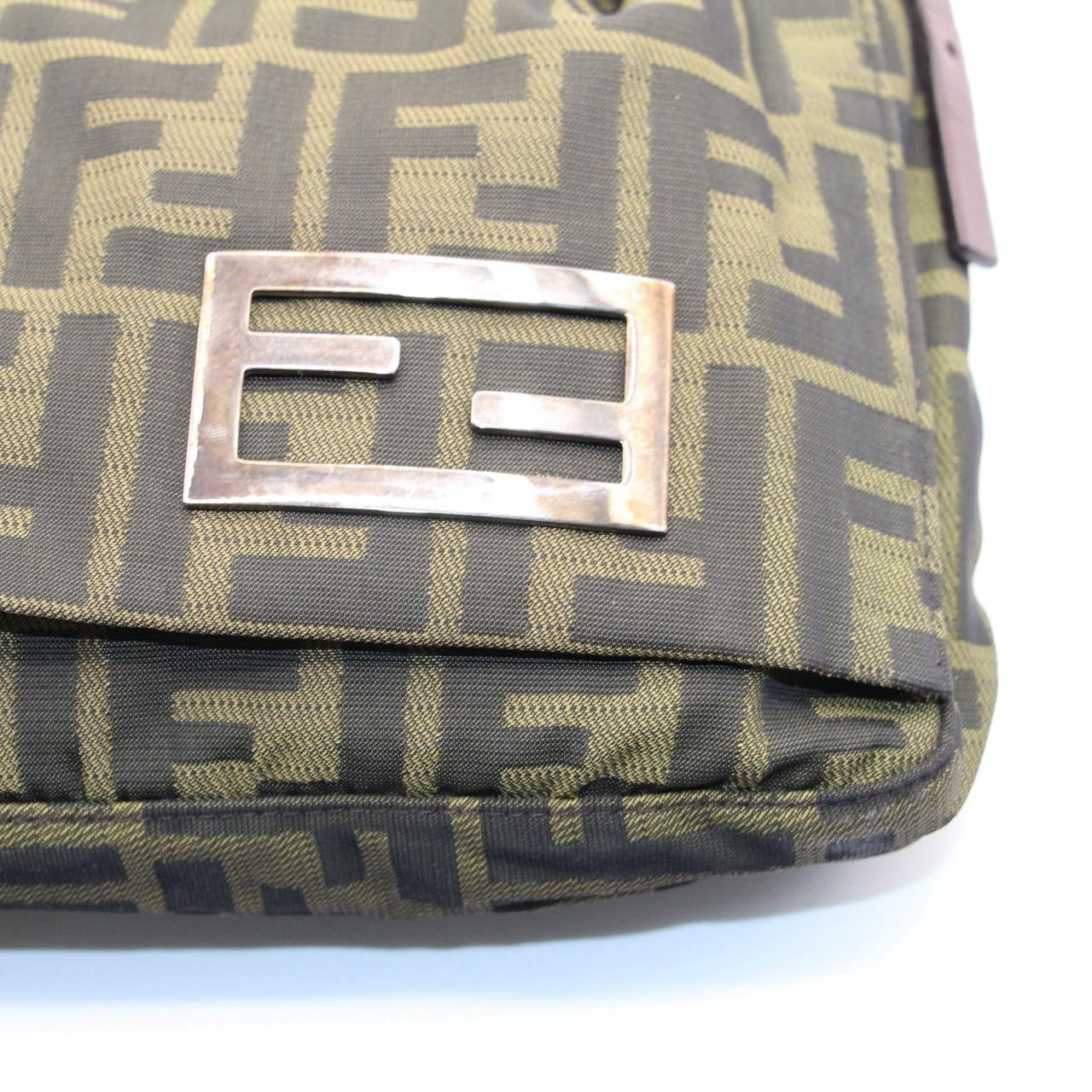 Fendi Zucca Baguette handbag