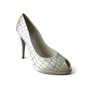 Rene Caovilla peep-toe Heels