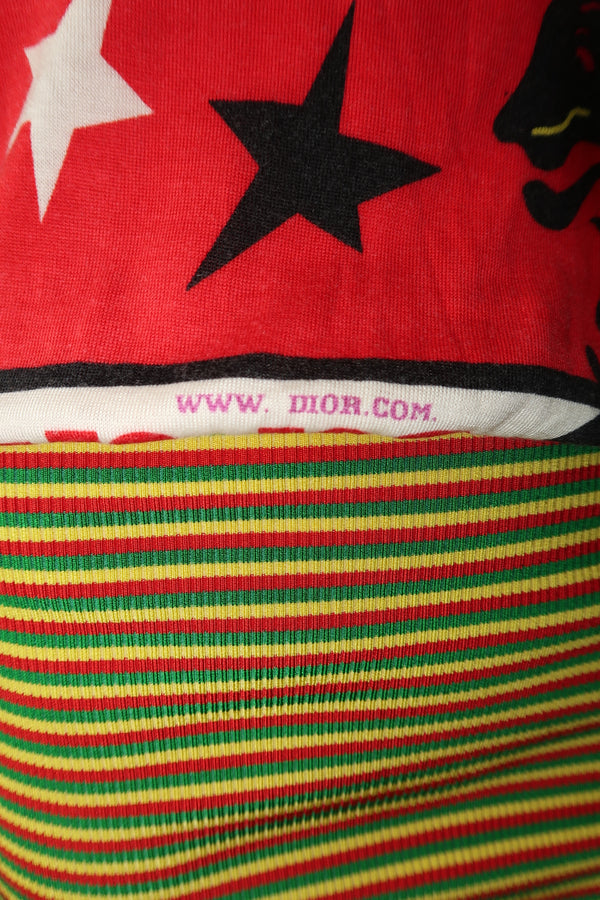 Christian Dior 2004 Rasta Mania Dress