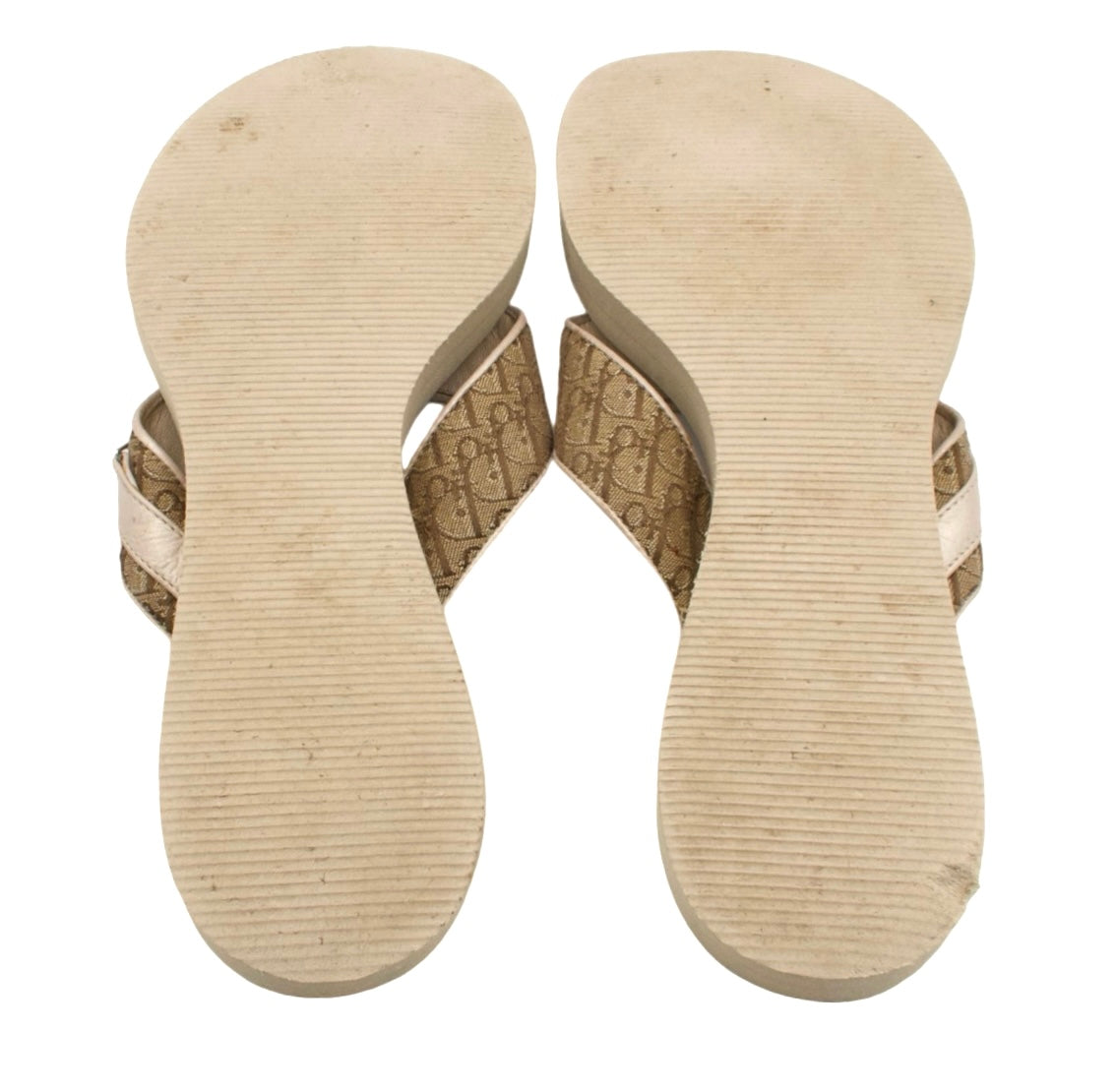 Christian Dior Spring Summer 2005 Trotter Flip-Flop Sandals