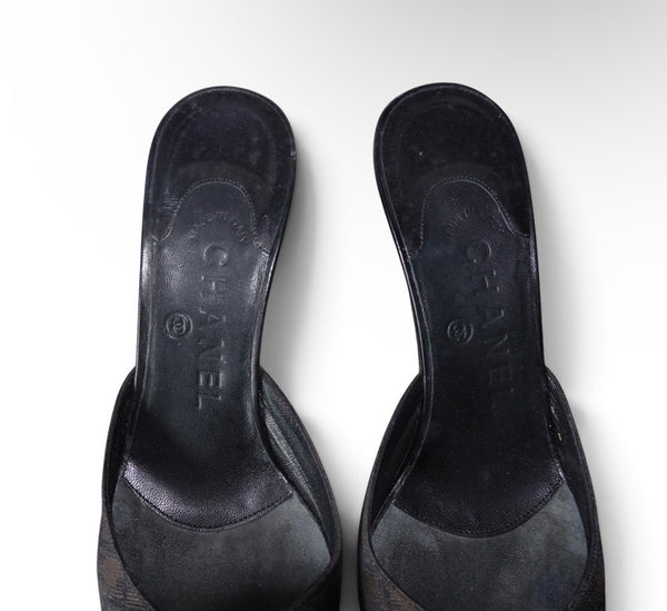 Chanel Coco Mark Travel Line SS 04 Heels